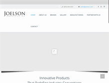 Tablet Screenshot of joelson.com